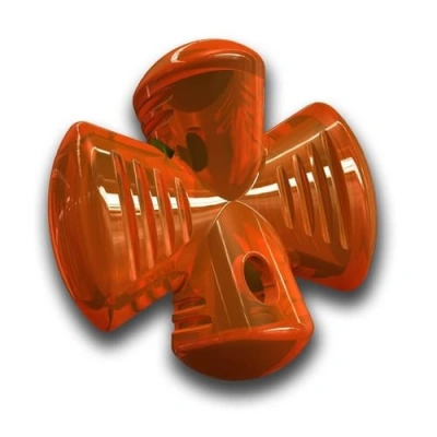 Bionic Opaque (Біонік Опак) Stuffer Іграшка для ласощів для собак (помаранчевий)