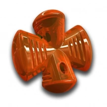 Bionic Opaque (Бионик Опак) Stuffer Игрушка для лакомств для собак (оранжевый) Bionic Opaque (Біонік Опак) Stuffer Іграшка для ласощів для собак (помаранчевий) img