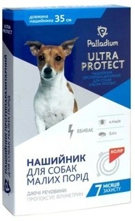 Palladium (Паладіум) Ultra Protect Нашийник від бліх та кліщів для собак дрібних порід