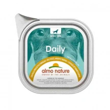 Almo Nature (Альмо Натюр) Daily Dog Консервований корм з куркою, беконом та сиром для собак