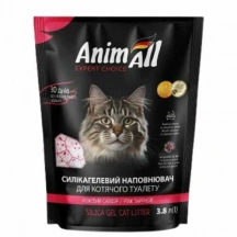 AnimAll (ЭнимАлл) Silica Gel Cat litter Pink Sapphire Наполнитель силикагелевый для кошачьего туалета Розовый сапфир AnimAll (ЕнімАлл) Silica Gel Cat litter Pink Sapphire Наповнювач силікагелевий для котячого туалету Рожевий сапфір img