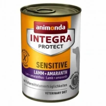 Integra Protect (Інтегра Протект) Dog Sensitiv Lamb & Amaranth Ветеринарна консерва з ягням та амарантом при харчовій непереносимості у собак img