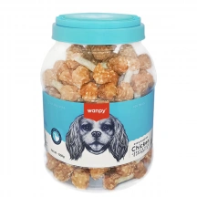 Wanpy (Ванпі) Dog Chicken Jerky & Rice Dumbells Ласощі кісточки з куркою та рисом для собак img