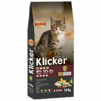 Klicker (Клікер) Kitten Grain Free Chicken Беззерновий сухий корм з куркою для кошенят