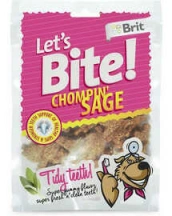 Brit (Брит) Let's Bite Ласощі для здоров'я зубів у собак з шавлією img