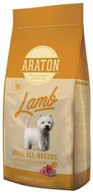 Araton (Аратон) Lamb Adult All Breeds 3 кг Сухий корм для дорослих собак всіх порід з ягням і рисом