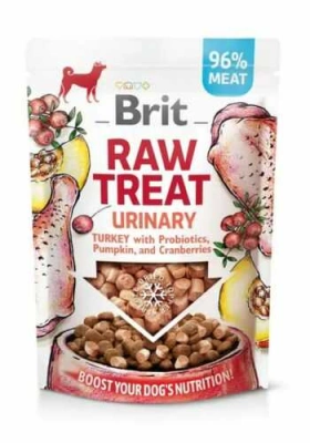 Brit (Бріт) Raw Treat Urinary Freeze-dried Заморожені ласощі з індичкою для профілактики сечокам'яної хвороби у собак