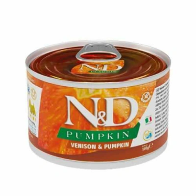 Farmina (Фарміна) N&D Pumpkin Grain Free Dog Adult Mini Venison Беззерновий вологий корм з гарбузом і олениною для собак дрібних порід