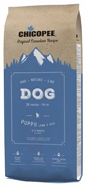 Chicopee (Чікопі) PNL Puppy Lamb & Rice Корм ​​для цуценят з ягням і рисом