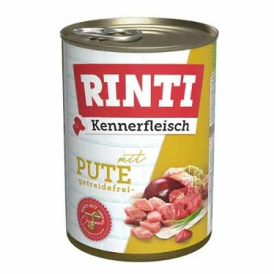 Rinti (Рінті) Kennerfleisch Dog Adult Turkey Беззерновий вологий корм з індичкою для дорослих собак різних порід