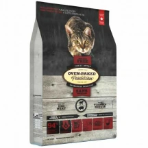 Oven-Baked (Овен-Бекед) Tradition Cat Grain-Free Rad Meat Беззерновий сухий корм з червоним м’ясом для котів і кішок різного віку img
