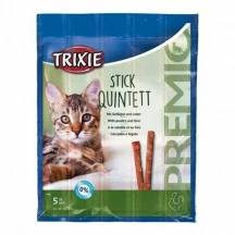 Trixie (Тріксі) PREMIO Quadro-Sticks Палички з птахом і печінкою для котів і кішок img