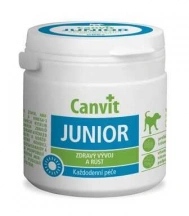 Canvit (Канвіт) Junior Комплекс вітамінів та мінералів для розвитку цуценят та молодих собак 100 гр img