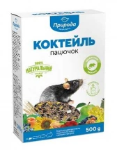 Природа Коктейль Пацюк Повнораціонний корм для щурів та мишей