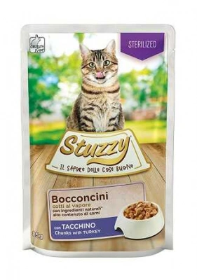 Stuzzy (Штузі) Cat Sterilized Turkey Вологий корм з індичкою для стерелізованих кішок та кастрованих котів, соус