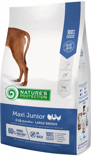 Сухий корм Nature's Protection (Натур Протекшн) Maxi Junior