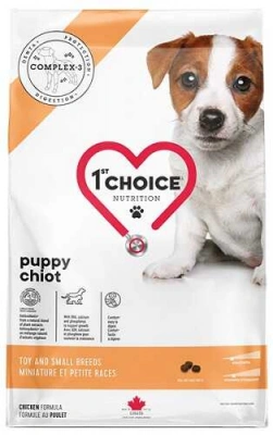 1st Choice (Фест Чойс) Puppy Toy & Small Breeds Chicken 5 кг Корм ​​для цуценят дрібних порід з куркою