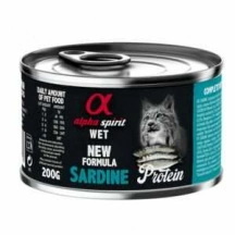Alpha Spirit (Альфа Спіріт) Cat Adult Sardine Protein Монопротеїновий вологий корм із сардиною для дорослих котів і кішок img