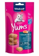 Vitakraft (Вітакрафт) Yums Ласощі з лососем та омега-3 для дорослих котів і кішок