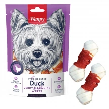 Wanpy (Ванпі) Dog Duck Jerky & Rawhide Wraps Ласощі кісточки з в'яленою качкою для собак