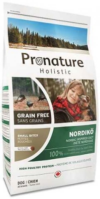 Pronature Holistic (Пронатюр Холістик) Nordiko Small Bites Беззерновий корм з індичкою і ягодами для собак дрібних порід