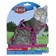 Trixie (Тріксі) Premium Шлейка з повідцем для котів і кішок img