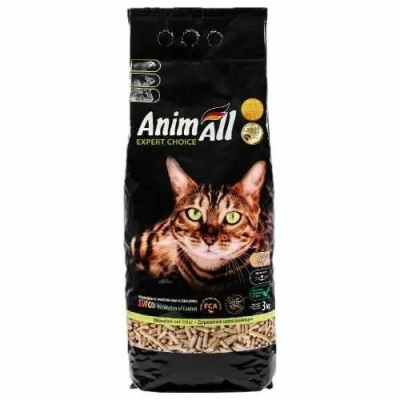AnimAll (ЕнімАлл) Wooden Cat Litter Деревний наповнювач для котячого туалету