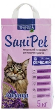 Природа Sani Pet Наповнювач бентонітовий середній з лавандою