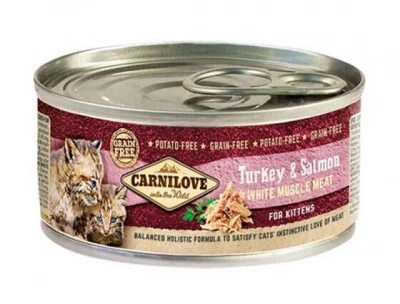 Carnilove (Карнілав) Kitten Pate Turkey & Salmon Паштет з індичкою та лососем для кошенят