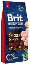 Brit Premium (Бріт Преміум) Dog Adult L Сухий корм для великих порід собак з куркою img