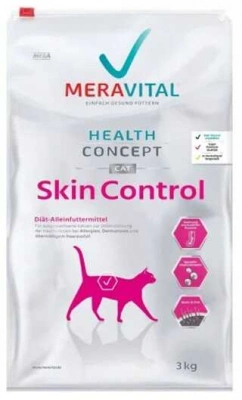 Mera (Мера) Vital Skin Control Cat Ветеринарна дієта для котів та кішок при дерматозі та надмірному випаданні шерсті