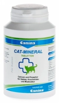 Canina (Каніна) Cat Mineral Tabs Полівітамінний комплекс для котів та кішок 150 гр 300 таб