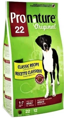 Корм Pronature Original для дорослих собак великих порід з ягням