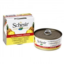 Schesir (Шезір) Консервований корм для собак з куркою та ананасом img