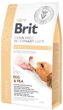 Brit Veterinary Diet (Бріт Ветеринарі Дієт) Hepatic 2 кг Лікувальний корм для собак при хворобі печінки img