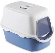Stefanplast (Стефанпласт) Cathy Туалет для кішок закритий 56х40х40 см, синій img