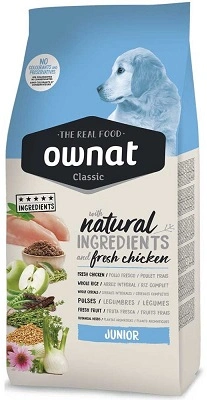 Ownat (Овнат) Junior Корм ​​для цуценят і молодих собак з куркою