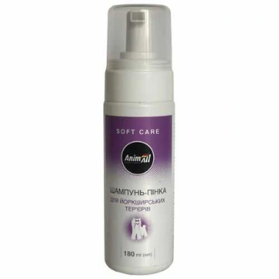 AnimAll Soft Care Yorkshire Terrier Шампунь-пінка длякупання собак породи Йоркширський терʼєр