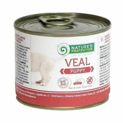 Natures Protection (Натур Протекшн) Puppy All Breeds Veal Беззерновий вологий корм з телятиною для цуценят усіх порід