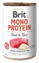 Brit (Бріт) Mono Protein Beef & Rice Консерви для собак з яловичиною та рисом