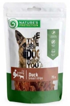 Natures Protection (Натур Протекшн) Duck Breast Strips Ласощі для дорослих собак Смужки з качиної грудки img