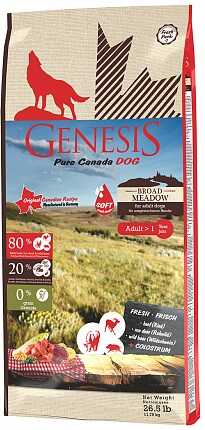 Беззерновой корм для собак Genesis Pure Canada Broad Meadow Soft