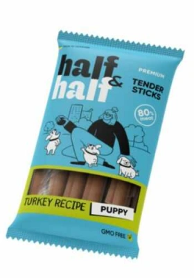 Half & Half (Халф енд Халф) Dog Puppy Tender Sticks М'ясні палички з індичкою для цуценят