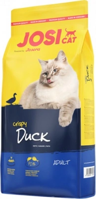 Josera (Йозера) JosiCat Crispy Duck Сухий корм для котів і кішок з качкою і рибою