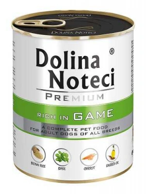 Dolina Noteci (Доліна Нотечі) Premium Game Консервований корм з дичиною для дорослих собак 800 гр