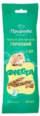 Природа Фієста Колосок Горіховий Крекер-ласощі для гризунів