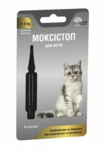 ProVET (ПроВет) Моксістоп Краплі на холку від глистів для котів і кішок до 4 кг img