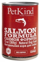 PetKind (ПетКайнд) Salmon Formula Беззерновий консервований корм для собак з лососем та оселедцем img