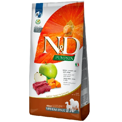 Farmina (Фарміна) N&D Pumpkin Grain Free Dog Adult Medium & Maxi Venison Беззерновий сухий корм з олениною для середніх і великих собак