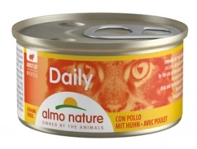 Almo Nature (Альмо Натюр) Daily Menu Cat Консерви для котів Ніжний мус з куркою